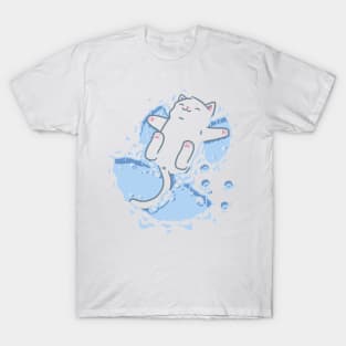 Cat Snow Angel T-Shirt